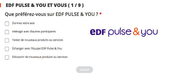 Plateforme EDF Pulse & You